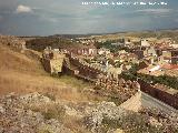 Castillo de Molina de Aragón. Murallas del recinto exterior