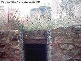 Castillo de Molina de Aragón. Aljibe