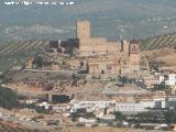 Iglesia de Santa María. Desde el Cerro Caniles