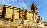 Iglesia de Santa María. Foto antigua. Antes de reconstruir