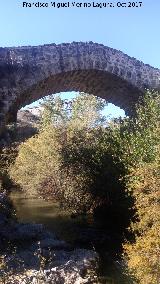 Puente medieval El Pontón. 