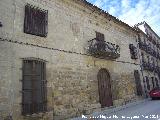 Casa de la Calle Conde Mejorada nº 1. 
