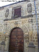 Casa de Los Ávila. Portada