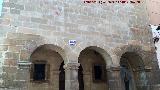 Hospital de la Inmaculada Concepción. Vítores y soportales