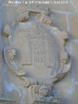 Hospital de la Inmaculada Concepción. Escudo derecho de Baeza