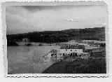 Puente del Obispo. Riada del Guadalaquivir de 1963. Fotografía propiedad de D. Sebastian Rivera Leiva