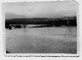 Puente del Obispo. Riada del Guadalaquivir de 1963. Fotografía propiedad de D. Sebastian Rivera Leiva