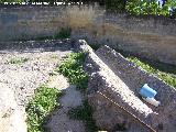 Edificio romano de La Pileta. Trozo roto de La Pileta