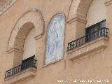 Casa de la Glorieta de Pio XII nº 2. Hornacina decorativa
