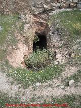 Calera de la Serrezuela II. Entrada subterránea