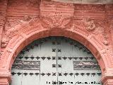 Iglesia de Ntra Sra de la Encarnación. Arco de entrada