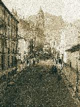 Edificio de la Calle Bernabé Soriano nº 24. Foto antigua