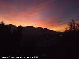 Ocaso. Jaén desde el Cerro de Santa Catalina