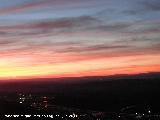 Ocaso. Jaén