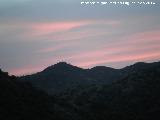 Ocaso. Sierra de Andújar