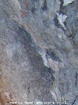 Pinturas rupestres de la Peña del Gorrión V. Puntos