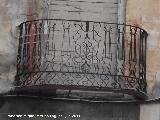 Edificio de la Calle Bernabé Soriano nº 4. Barandilla