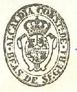 Historia de Beas de Segura. Sello de la alcaldía, instaurado en 1837.