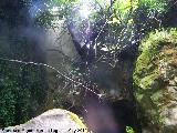 Molino del Batán. Molino del Batán sobre la Cueva de Cuadros