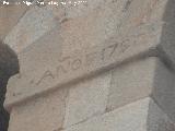 Iglesia de la Asunción de Garcíez. Año