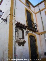 Casa de la Calle Tercia nº 2. Hornacina