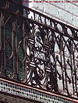 Casa de la Calle Cardenal Merino nº 10. Iniciales y año 1851