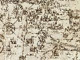 Historia de Begíjar. Mapa 1588