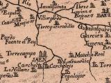 Historia de Begíjar. Mapa 1788