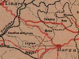 Historia de Begíjar. Mapa 1885