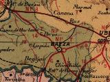 Historia de Begíjar. Mapa 1901
