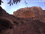 Castillo de Bélmez. Arco de ladrillo del segundo piso