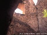 Castillo de Bélmez. Detalle del piso superior de la Torre del Homenaje