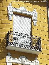 Casa de la Plaza Veintiocho de Febrero nº 4. Balcón