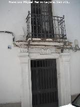 Casa de la Calle Arco Puerta de Granada nº 10. 