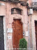 Casa del Pasaje del Comercio nº 21. Portada
