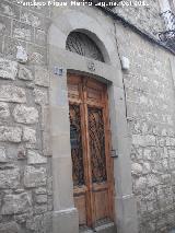 Casa de la Calle Francisco García del Valle nº 4 y 6. Portada nº 4