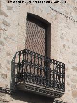 Casa de la Calle Feria nº 37. Balcón