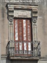 Casa de la Plaza de España nº 4 y 5. Balcón