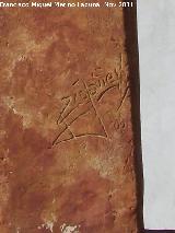 Escultura del Espíritu Femenino. Firma