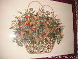 Artesanía local. Flor prensada de Maria del Carmen Rojas Paterna