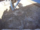 Cástulo. Templo Imperial. Mosaico de redes de pesca
