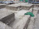 Cástulo. Templo Imperial. Excavación arqueológica