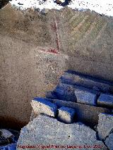 Cástulo. Templo Imperial. Restos de frescos
