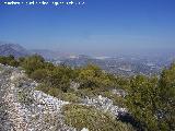 Cerro Salto de la Yegua. Al fondo Jaén