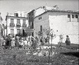 Plaza de San Bartolomé. Foto antigua. Archivo IEG