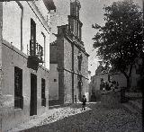 Plaza de San Bartolomé. Foto antigua. Archivo IEG
