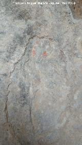 Pinturas rupestres de la Oquedad Oeste del Canjorro. Situación