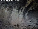 Pinturas rupestres Abrigo Oeste de las Peñas de Castro IV. Abrigo derecho
