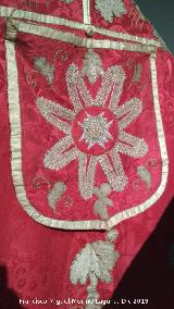 Colegiata de Santiago. Capa pluvial 1734-1738. Detalle