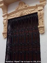 Casa de la Calle Doctor Marañón nº 10. Sobremarco y reja